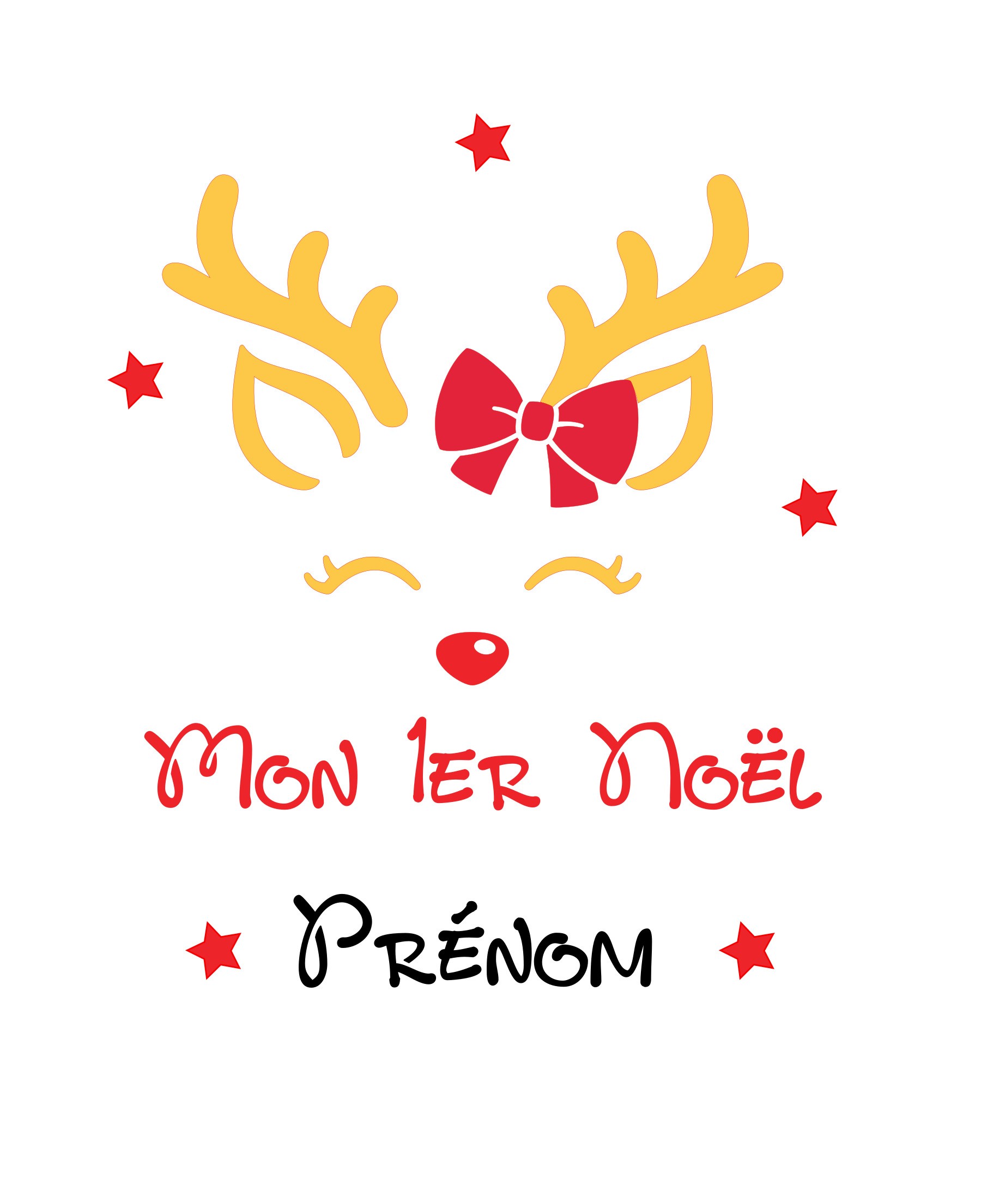 Body 1er Noël 6 motifs au choix – Image 7
