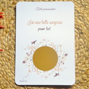 Carte à gratter
