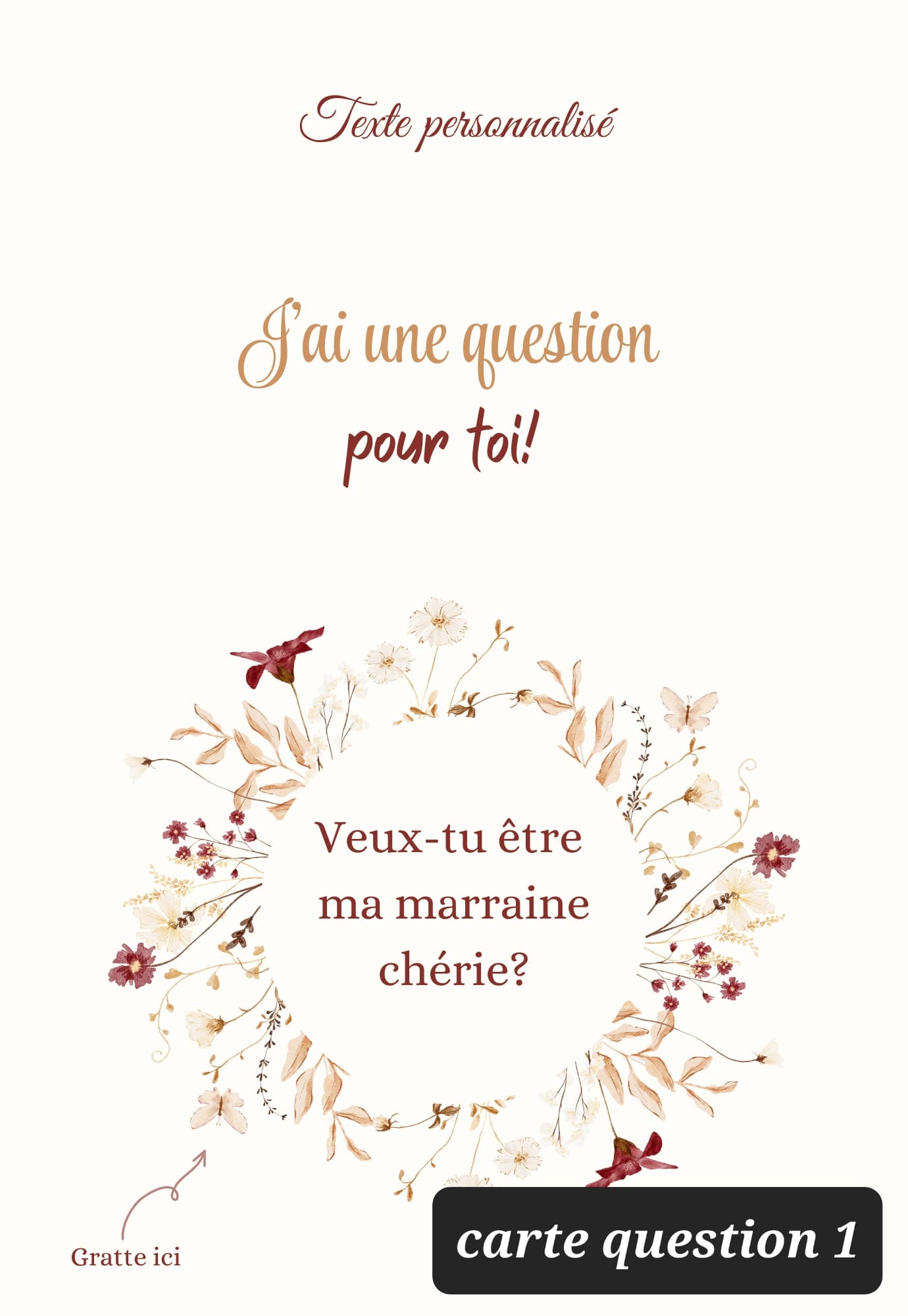 Carte à gratter "j'ai une question" – Image 8