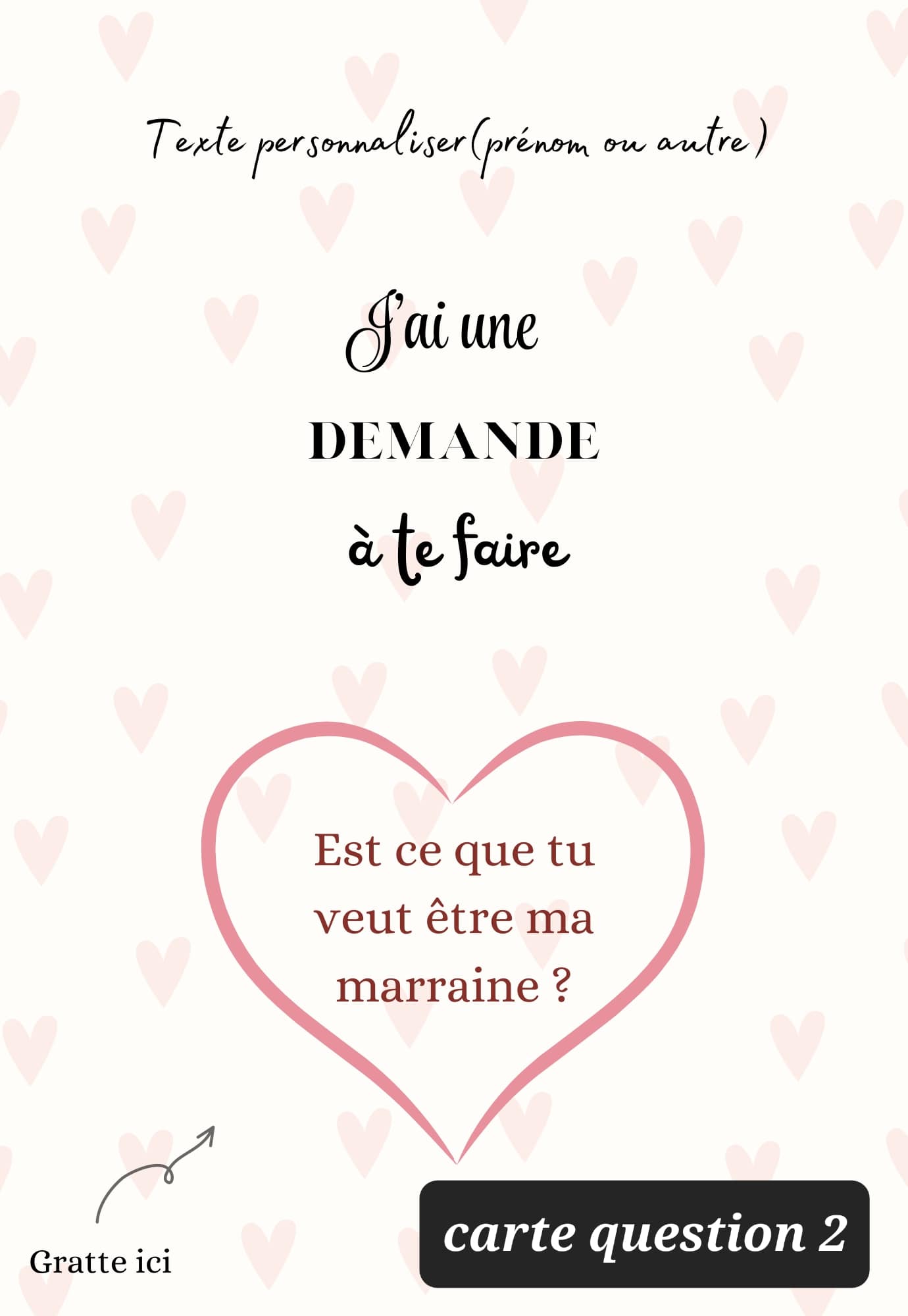 Carte à gratter "j'ai une question" – Image 7