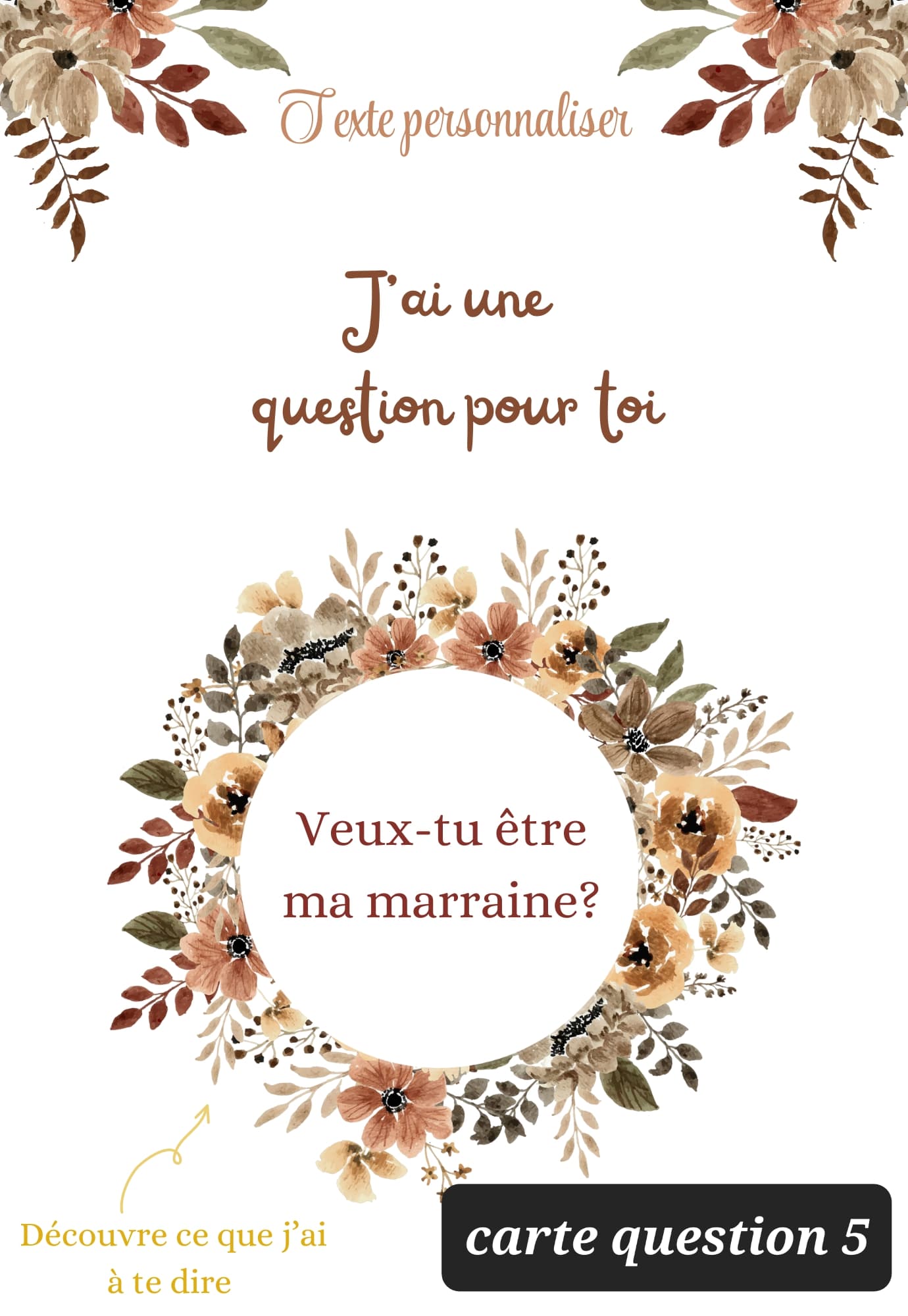Carte à gratter "j'ai une question" – Image 2