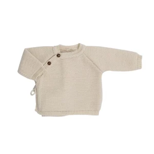 Brassière en maille beige
