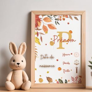 Affiche personnalisée