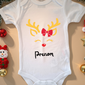 Body de Noël reine fille